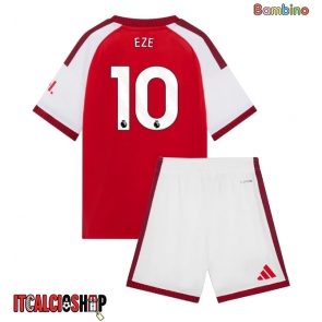 Arsenal Eberechi Eze #10 Prima Maglia Bambino 2026-27 Manica Corta (+ Pantaloni corti)
